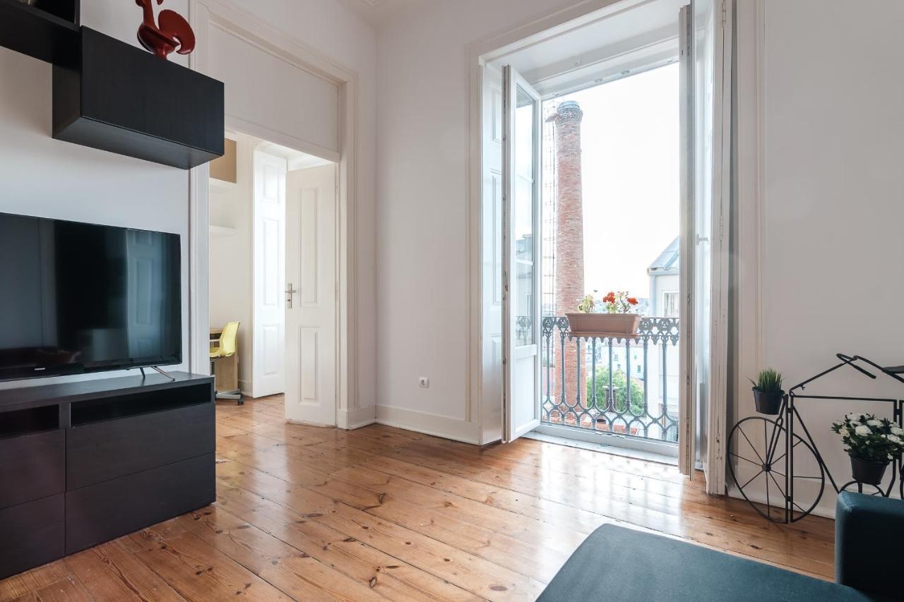 Elegant 3 Bedroom Flat With View In Principe Real Lisboa Exteriér fotografie